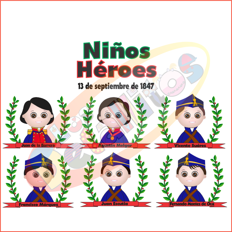 SET DE LOS NIÑOS HÉROES – Los Detallitos